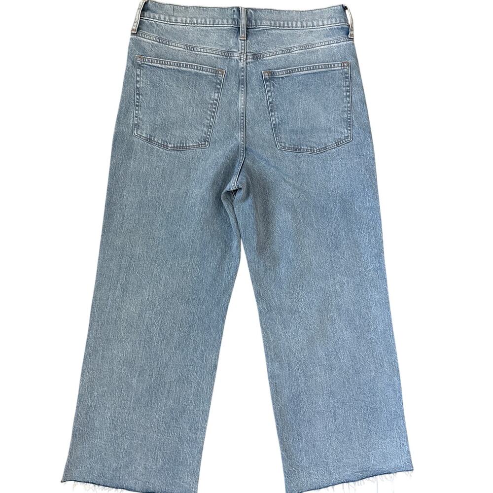 J. Crew Wide-leg Cropped Jean in All-day Stretch Size 30 - Picture 5 of 9